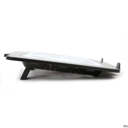 Podstawka chłodząca OMEGA z wentylatorem 14 cm i portem USB do laptopów 10"-15,6