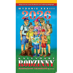 Kalendarz rodzinny zdzierak...