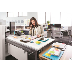 Zakładki indeksujące Post-It 3M, jaskrawoniebieskie, 25,4x43,2 mm, 50 sztuk, folia PP