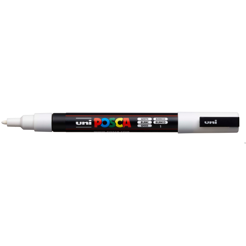 Marker pigmentowy biały Posca PC-3M UNPC3M/DBI