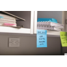Bloczek samoprzylepny Post-It 152x102mm, 45 sztuk, niebieski, super sticky