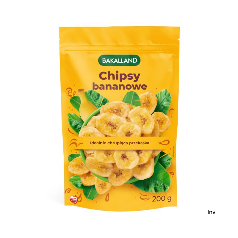 Chipsy bananowe 250g Bakalland