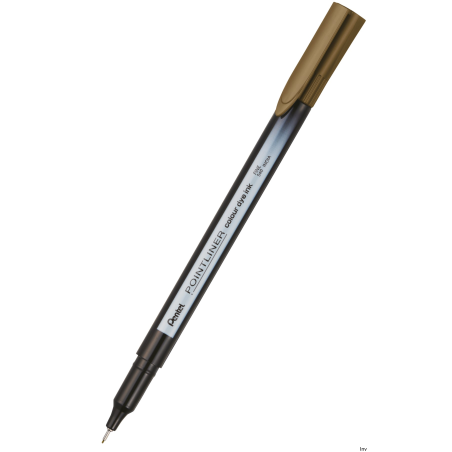 Cienkopis PENTEL Pointliner Colour brązowy S40-E3 z tuszem na bazie wody
