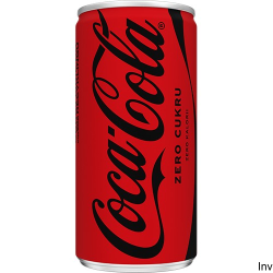 Coca-Cola Zero Napój 0.2L Puszka (24 sztuki) z kaucją