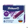 Naboje atramentowe Pelikan TP/6 fioletowe 301697 - 1 opakowanie