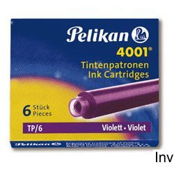 Naboje atramentowe Pelikan TP/6 fioletowe 301697 - 1 opakowanie
