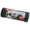 Worki na śmieci domowe Office Product, mocne LDPE, 120l, 10 sztuk, czarne, 66x109 cm
