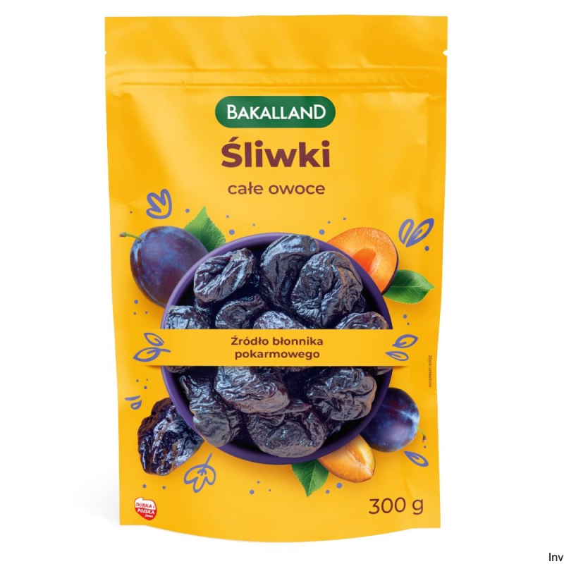 Śliwka suszona 400g Bakalland