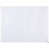 Teczka kopertowa przezroczysta A4 Donau 180µm z zatrzaskiem, wymiary 332x236mm