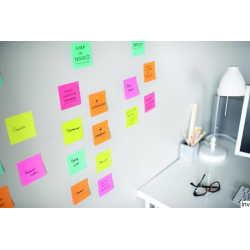 Post-It 3M Mini Kostka Samoprzylepna Ultra 51x51mm, 1x400 kart, 70-72gsm