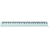 Linijka aluminiowa 20 cm Grand GR-119-20 do biura, szkoły i domu