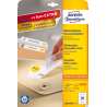 Etykiety uniwersalne Avery Zweckform L6025REV-25 63,5x46,6 mm 450 sztuk usuwalne A4