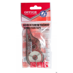 Korektor w taśmie Office Products 5mm x 8m, transparentny, do biura i szkoły