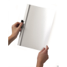Skoroszyt DURABLE DURACLIP Original 30 A4 biały 2200-02 z metalowym klipsem do dokumentów bez dziurkowania