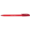 Długopis Paper Mate INKJOY 100 CAP M czerwony z zatyczką, 1 mm, gładkie pisanie, szybkoschnący tusz