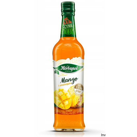 Syrop Herbapol Owocowa Spiżarnia Mango & Ananas 420ml