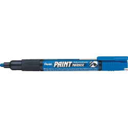 Marker olejowy niebieski 4,6 mm PENTEL MMP20-C do metalu, szkła, plastiku, gumy i papieru