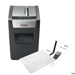 Niszczarka Rexel Momentum X312-SL Slimline, cięcie konfetti, do 12 kartek, pojemność kosza 23l, kolor czarny