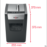 Niszczarka Rexel Momentum X312-SL Slimline, cięcie konfetti, do 12 kartek, pojemność kosza 23l, kolor czarny