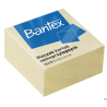 Bloczek samoprzylepny Bantex 75x75mm, 400 kartek, żółty