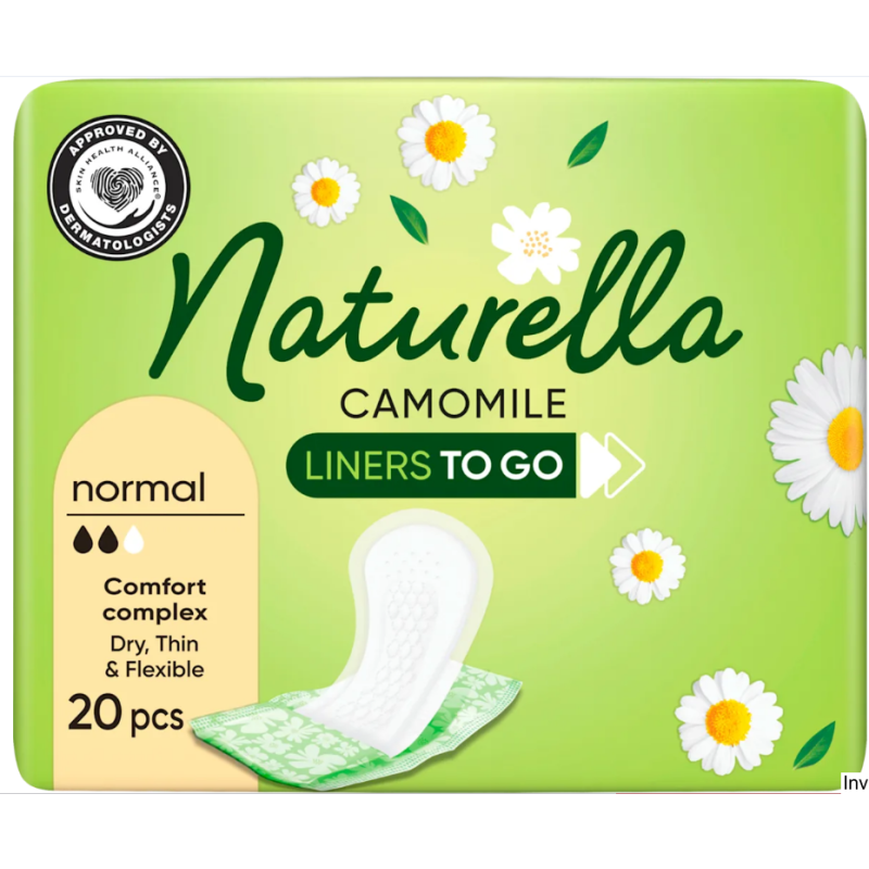 Wkładki higieniczne Naturella "to go" 20 sztuk
