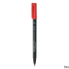 Foliopis permanentny Staedtler Lumocolor S318-2 czerwony 1 sztuka