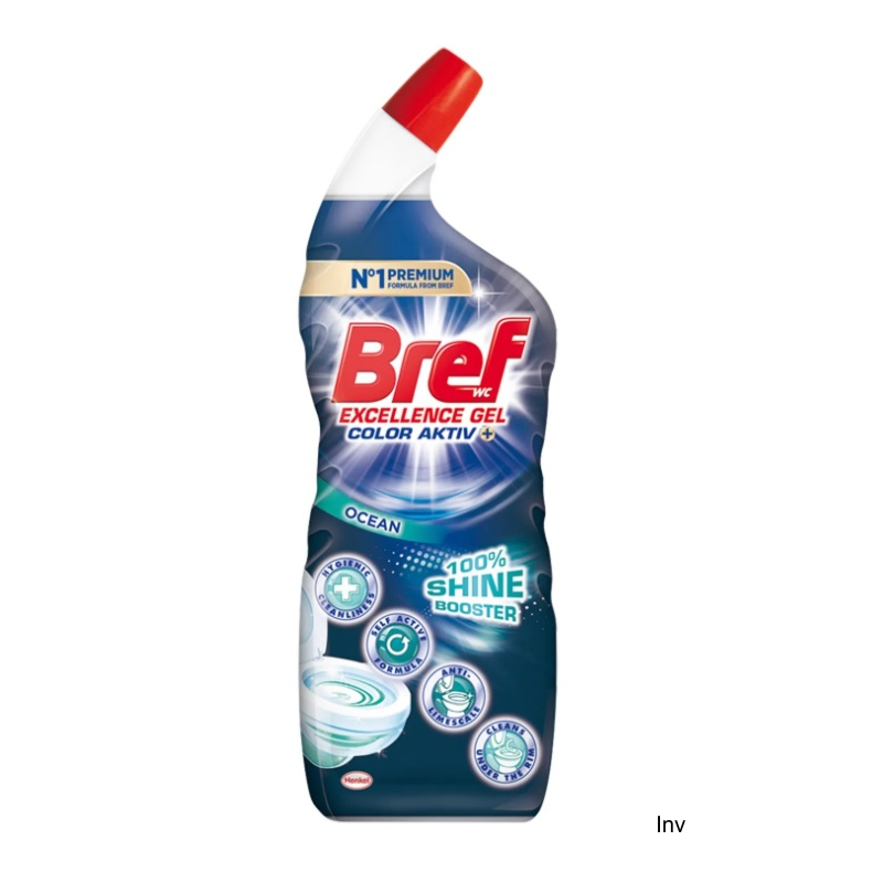 Bref Płyn żel do WC Tornada 700ml 10x Effect Max White