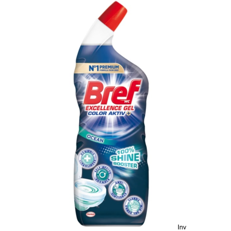 Bref Płyn żel do WC Tornada 700ml 10x Effect Max White