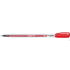 Pióro żelowe Rystor GZ-031/B czerwone z igłową końcówką, wkłady wymienne R-140