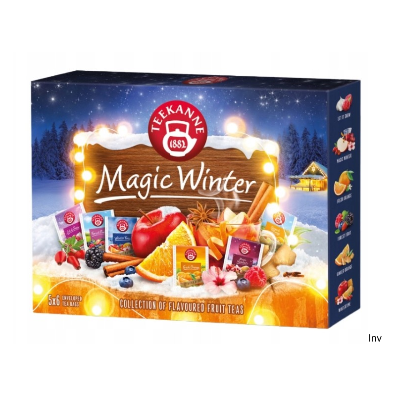 Teekanne Zestaw Herbat Magic Winter 30 sztuk (6x5 saszetek)