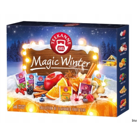 Teekanne Zestaw Herbat Magic Winter 30 sztuk (6x5 saszetek)