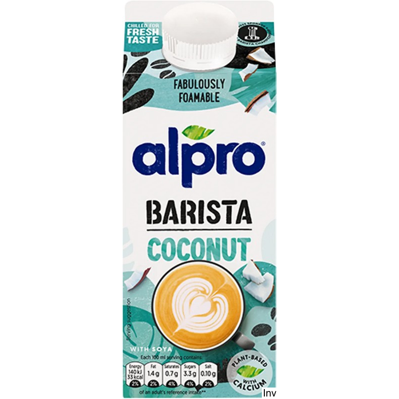 Alpro Kokosowo-Sojowe 0,75L Barista - Mleko roślinne do kawy