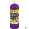 Farba tempera Carioca 1000 ml fioletowa do malowania na papierze, kartonie, drewnie i innych powierzchniach