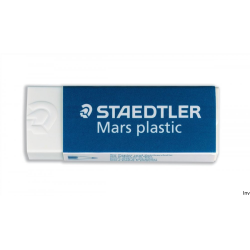 Gumka Mars Plastic 526 B50 duża Staedtler 65 x 23 x 13 mm, bez ftalanów i lateksu