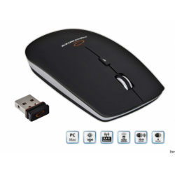 Mysz bezprzewodowa optyczna 2.4GHz Esperanza EM120K czarna