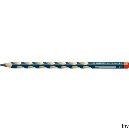 Ołówek drewniany STABILO EASY graph dla praworęcznych 322 HB, ergonomiczny, trójkątny, 1 sztuka
