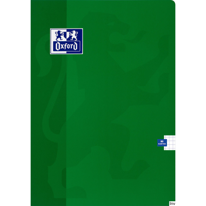 Zeszyt A5 Oxford ESSE 80 kartek kratka z marginesem 90g/m2