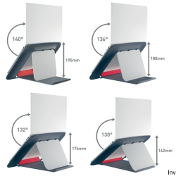 Podstawka pod laptopa Ergo Cosy szara Leitz 64260089