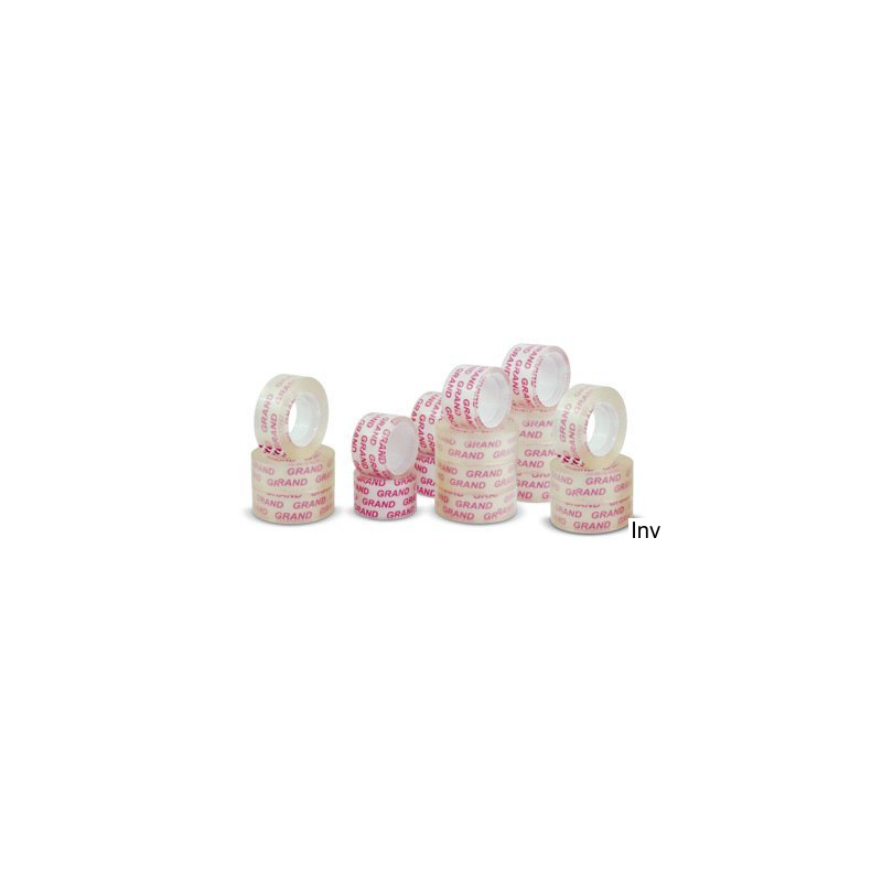 Taśma biurowa Grand przezroczysta 18mm x 10m, opakowanie 8 sztuk
