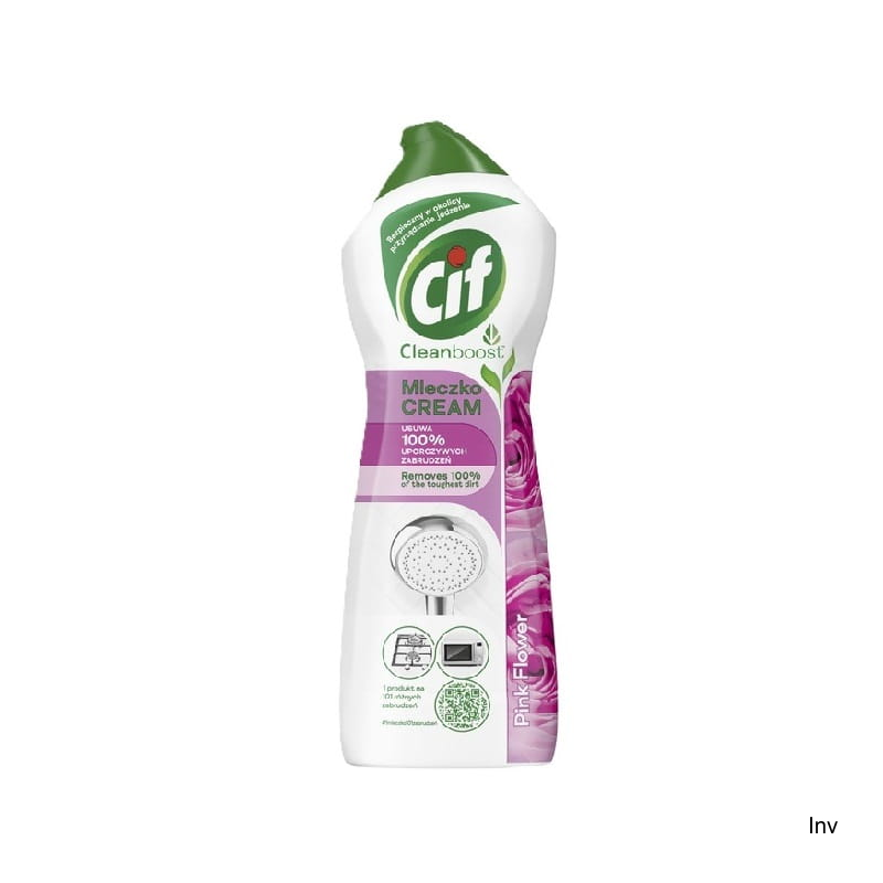 Cif Mleczko czyszczące 780ml z mikrokryształkami do emalii, ceramiki i tworzyw sztucznych