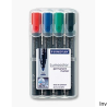 Markery permanentne Staedtler Lumocolor 352S 4 sztuki w etui okrągłe 2 mm