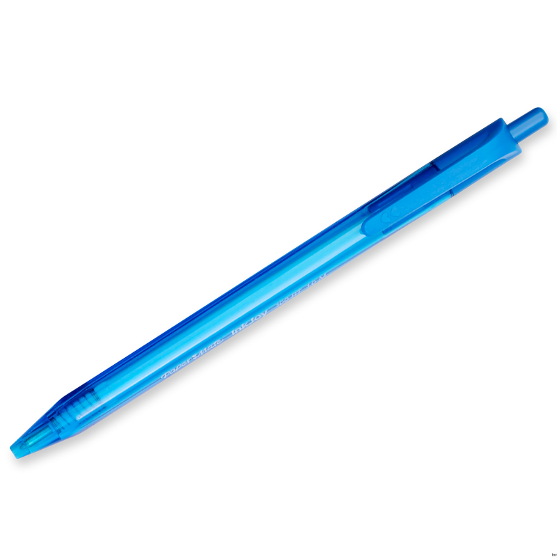 Długopis automatyczny Paper Mate INKJOY 100RT M niebieski 1 mm z systemem tuszu ULV