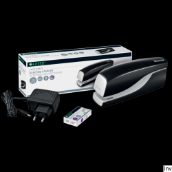 Zszywacz elektryczny Leitz NeXXt czarny do 10 kartek zasilany prądem 55320095
