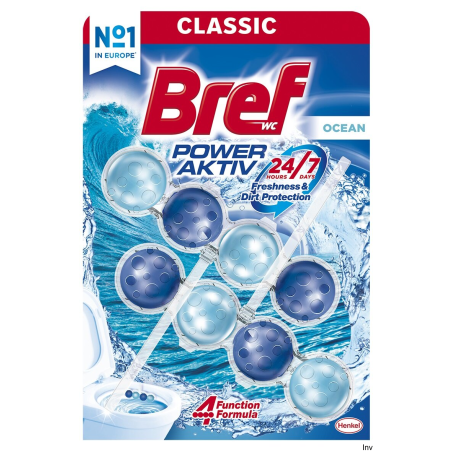 Bref Zawieszka WC Color Aktiv 2x50g Ocean