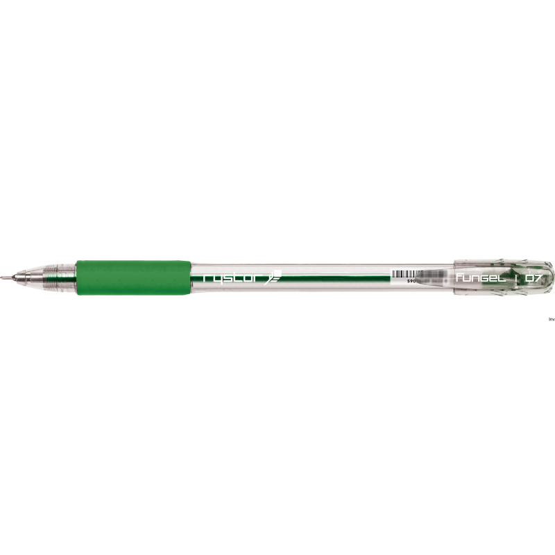 Pióro żelowe Rystor G-032/D FUN GEL zielone 0,8 mm, 20 sztuk w opakowaniu