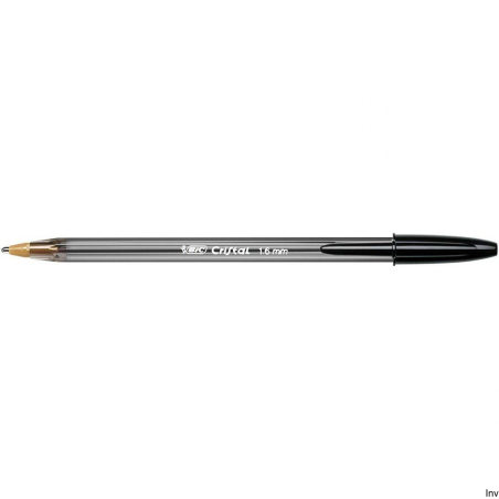 Długopis BIC Cristal Large 1,6 mm czarny z szybkoschnącym tuszem