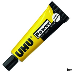 Klej UHU Power transparentny 42 g, uniwersalny, szybki, elastyczny, odporny na UV, do wielu materiałów