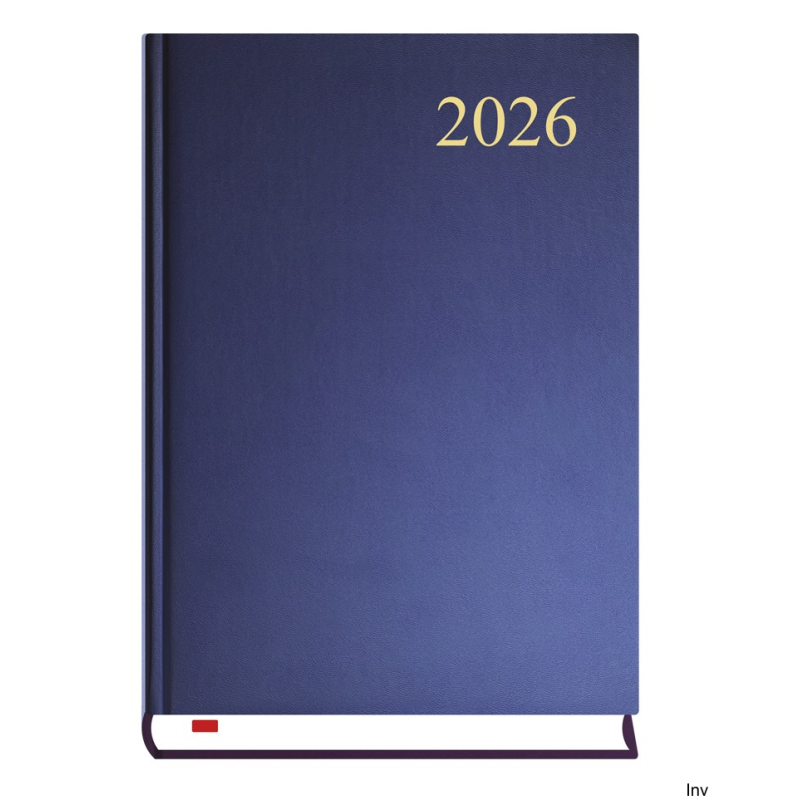 Kalendarz dzienny A5 granatowy Michalczyk i Prokop 2023, 352 strony, oprawa skóropodobna
