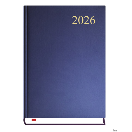 Kalendarz dzienny A5 granatowy Michalczyk i Prokop 2023, 352 strony, oprawa skóropodobna