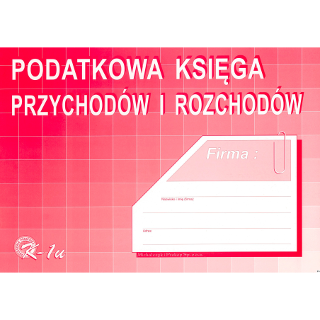 Podatkowa Księga Przychodów i Rozchodów A4, 48 stron offset 10-K-1U DOTTS